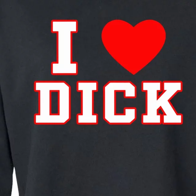 South Bysole I Love Dick Cropped Pullover Crew