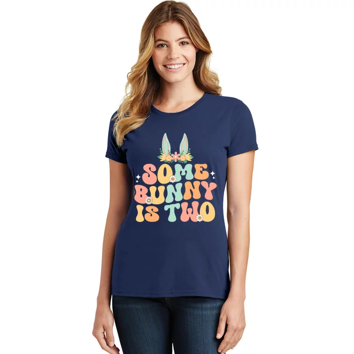 Some Bunny Is Two Birthday Party Women's T-Shirt