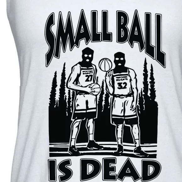 Small Ball Is Dead Ladies Essential Flowy Tank