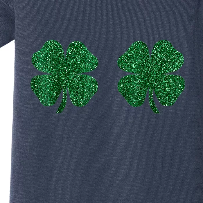 Shamrocks Boobs Irish St Patricks Day Clover Women Girl Cute Baby Bodysuit