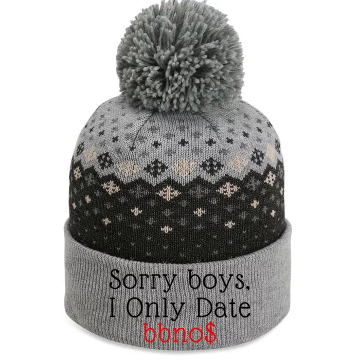 Sorry B.o.y.s I Only Date Bbno$ The Baniff Cuffed Pom Beanie