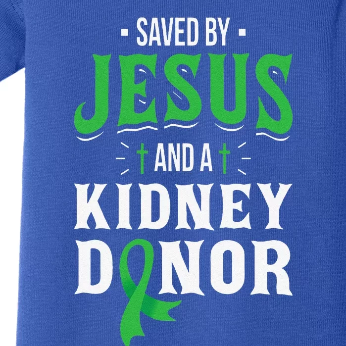 Saved By Jesus And Aney Donor Organ Transplant Surgery Baby Bodysuit