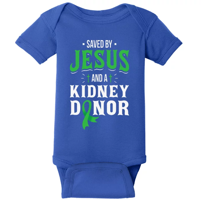 Saved By Jesus And Aney Donor Organ Transplant Surgery Baby Bodysuit