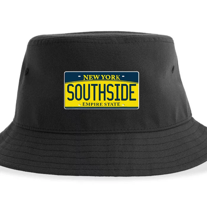 Southside Brooklyn Jamaica Queens Ny New York Neighborhood Sustainable Bucket Hat