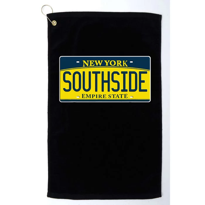 Southside Brooklyn Jamaica Queens Ny New York Neighborhood Platinum Collection Golf Towel