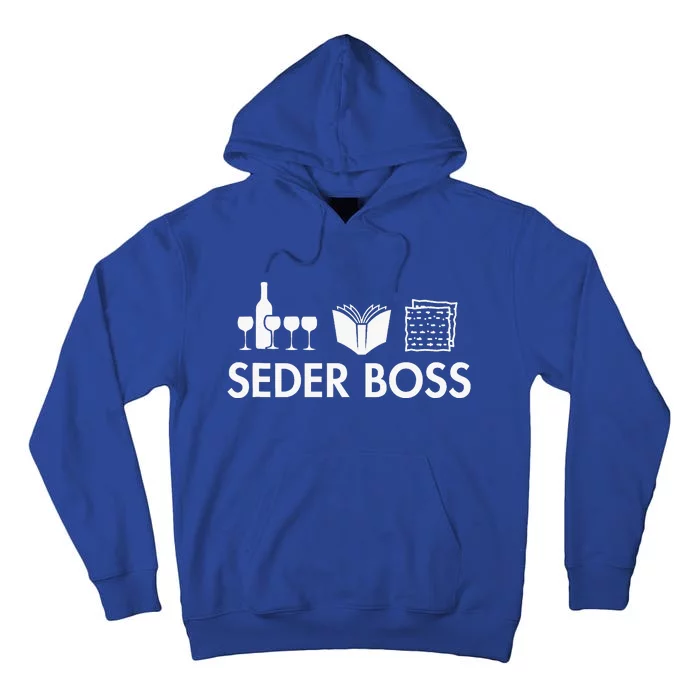 Seder Boss Jewish Tall Hoodie