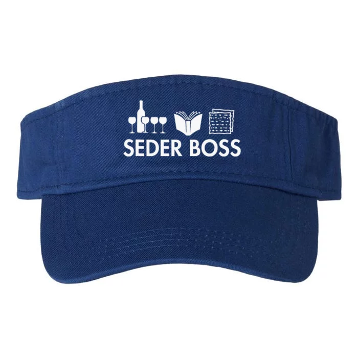 Seder Boss Jewish Valucap Bio-Washed Visor