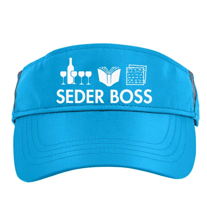 Seder Boss Jewish Adult Drive Performance Visor