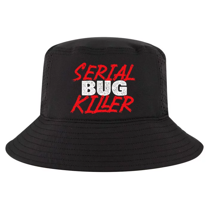 Serial Bug Killer Exterminator Pest Control Technician Cool Comfort Performance Bucket Hat