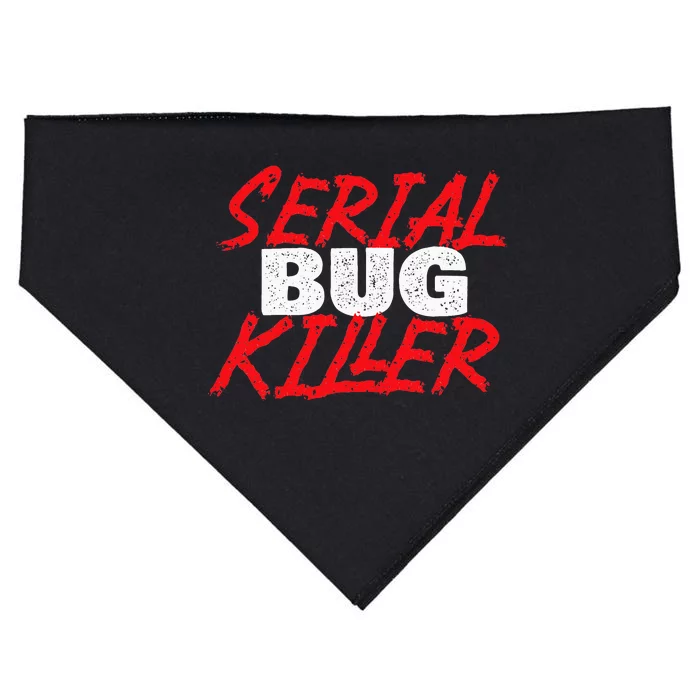 Serial Bug Killer Exterminator Pest Control Technician USA-Made Doggie Bandana