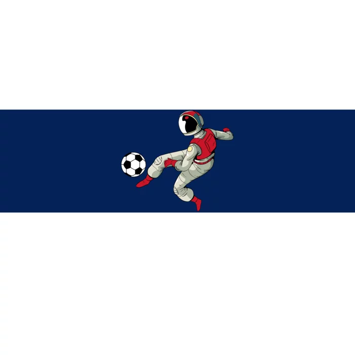 Soccer Ball Kick Astronaut Spaceman Cool Sports Lovers Gift Bumper Sticker