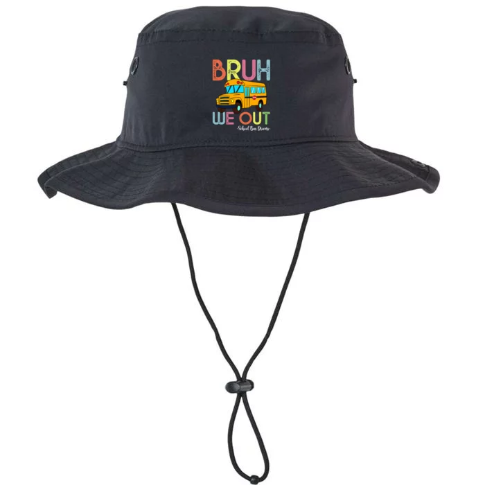 School Bus Last Day Of School Bus Driver Bruh We Out Gift Legacy Cool Fit Booney Bucket Hat