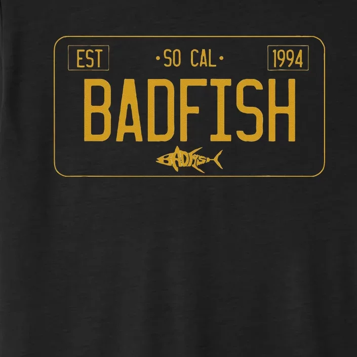 SoCal Badfish License Plate ChromaSoft Performance T-Shirt