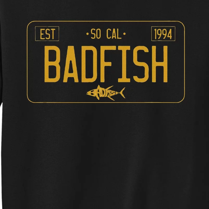 SoCal Badfish License Plate Tall Sweatshirt