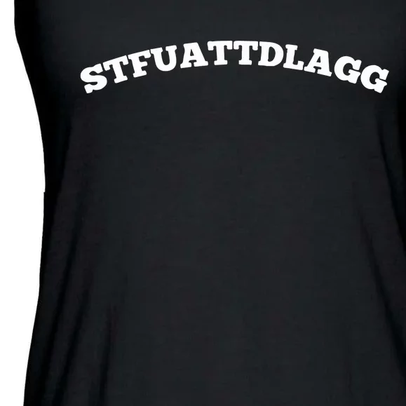 STFUATTDLAGG Book Lover Ladies Essential Flowy Tank