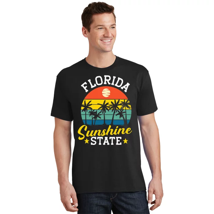 Summer Beach Lover Florida Sunshine State T-Shirt