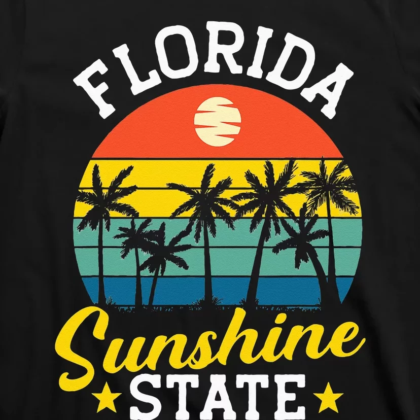 Summer Beach Lover Florida Sunshine State T-Shirt