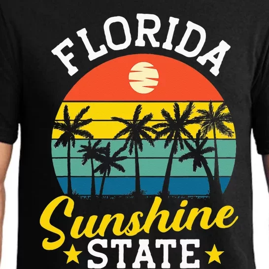 Summer Beach Lover Florida Sunshine State Pajama Set