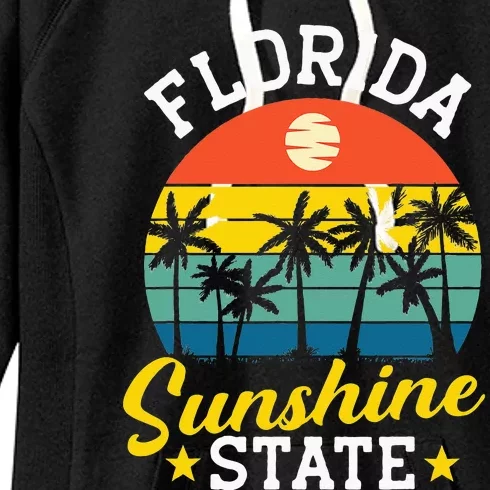 Summer Beach Lover Florida Sunshine State Women's Fleece Hoodie