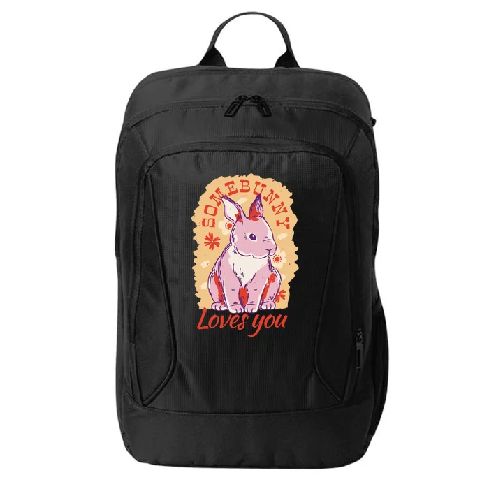 Some Bunny Loves You Cute City Backpack