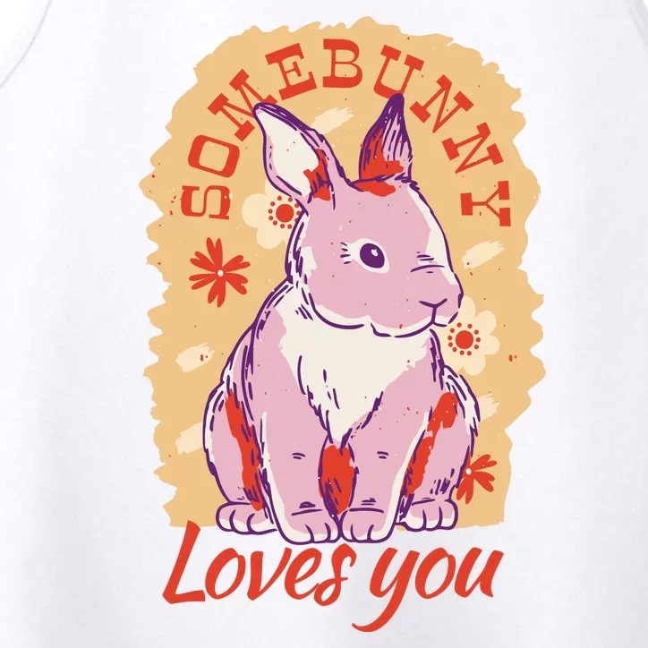 Some Bunny Loves You Cute Performance Tank