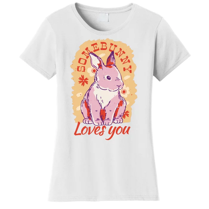 Some Bunny Loves You Cute Women's T-Shirt