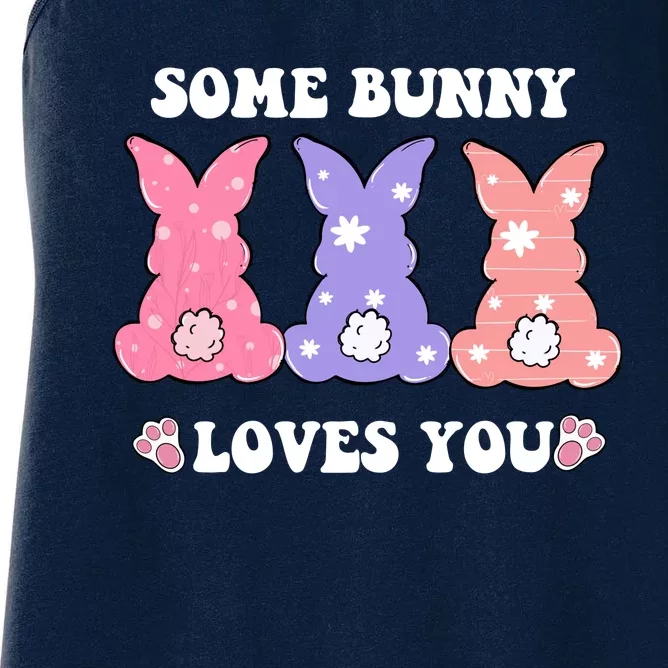 Some Bunny Love You Easter Women's Racerback Tank