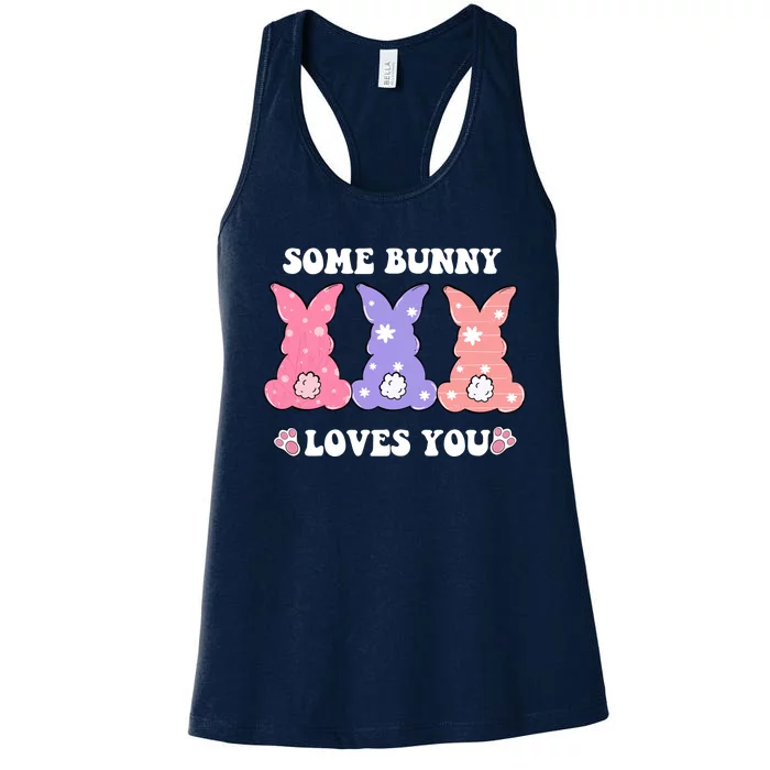 Some Bunny Love You Easter Women's Racerback Tank