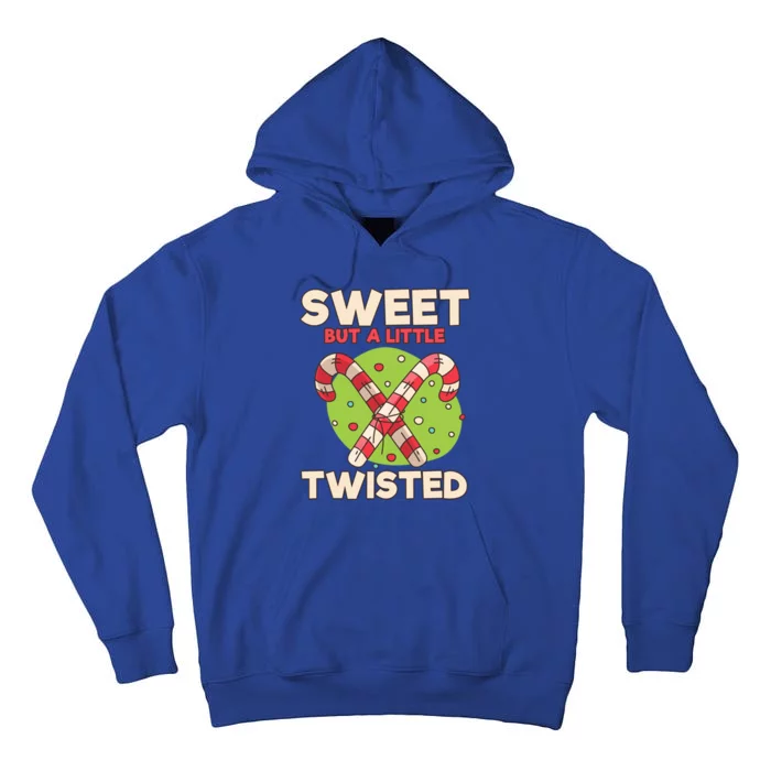 Sweet But Little Twisted Candy Cane Gift Tall Hoodie