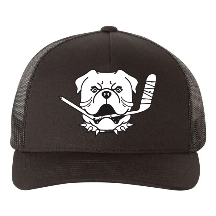 Sudbury Bulldogs Logo Yupoong Adult 5-Panel Trucker Hat