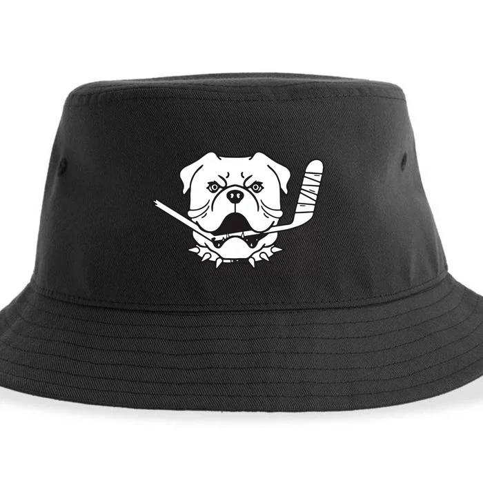 Sudbury Bulldogs Logo Sustainable Bucket Hat