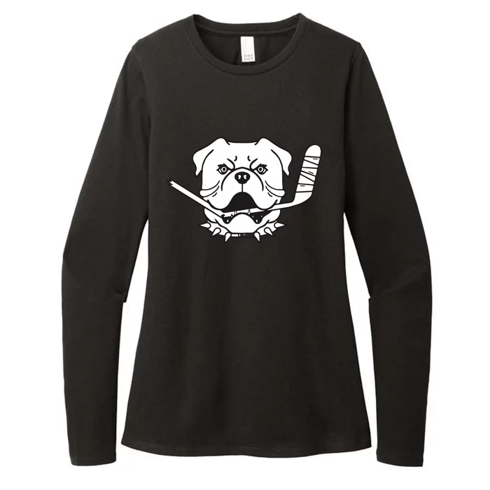 Sudbury Bulldogs Logo Womens CVC Long Sleeve Shirt