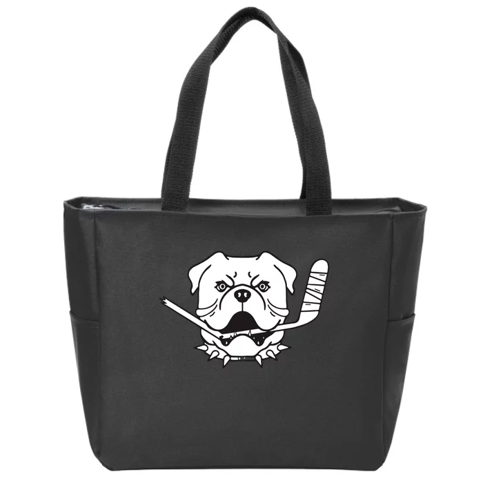 Sudbury Bulldogs Logo Zip Tote Bag