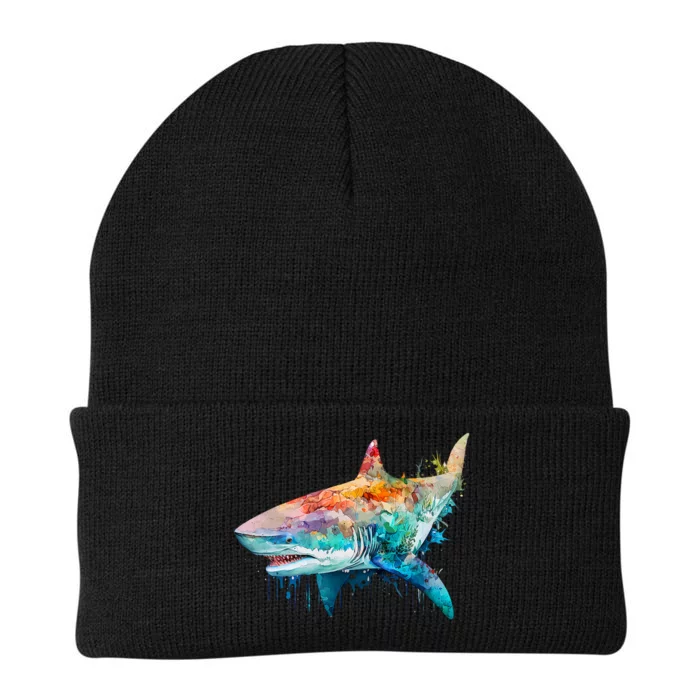 Shark Beach Lover Ocean Animal Novelty Knit Cap Winter Beanie