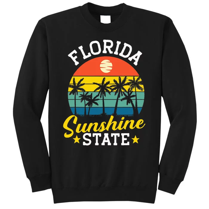 Summer Beach Lover Florida Sunshine State Tall Sweatshirt