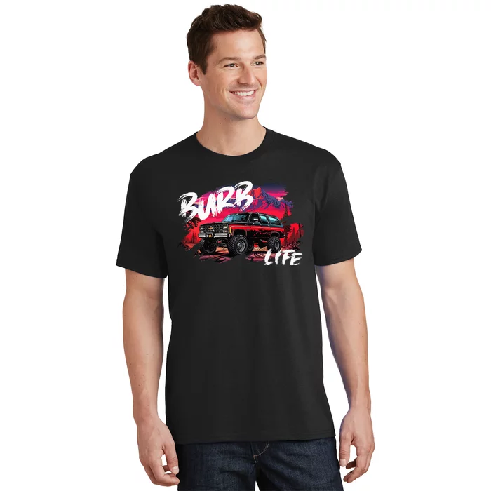 Squarebody Burb Life Truck Squarebody Suburban T-Shirt