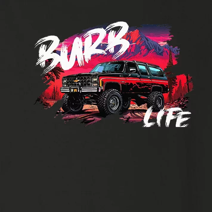 Squarebody Burb Life Truck Squarebody Suburban Toddler Long Sleeve Shirt