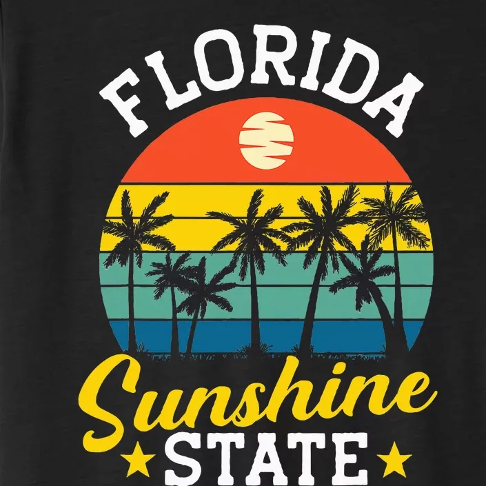 Summer Beach Lover Florida Sunshine State ChromaSoft Performance T-Shirt