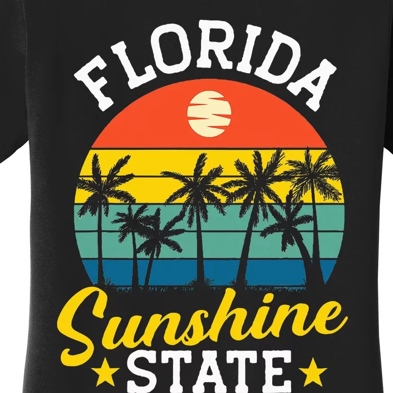 Summer Beach Lover Florida Sunshine State Women's T-Shirt