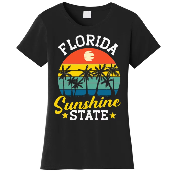 Summer Beach Lover Florida Sunshine State Women's T-Shirt