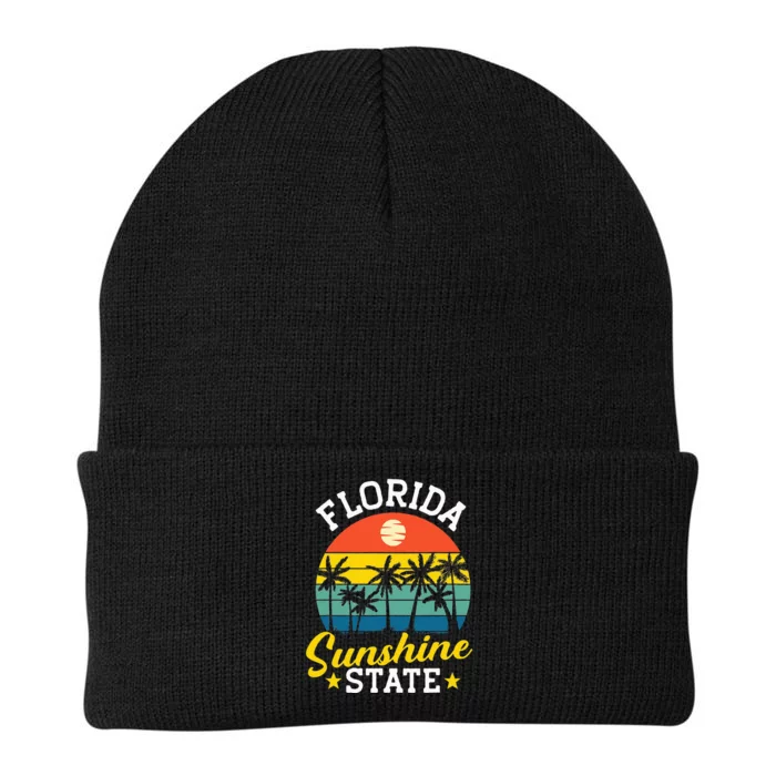 Summer Beach Lover Florida Sunshine State Knit Cap Winter Beanie