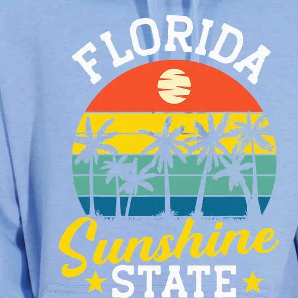 Summer Beach Lover Florida Sunshine State Unisex Surf Hoodie