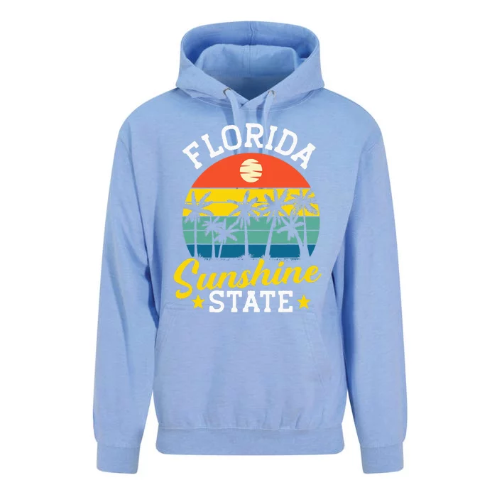 Summer Beach Lover Florida Sunshine State Unisex Surf Hoodie