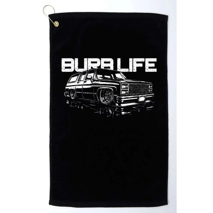 Squarebody Burb Life Truck Squarebody Suburban Platinum Collection Golf Towel