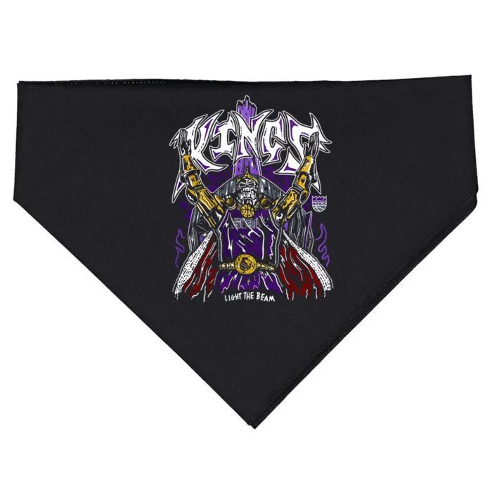 Sacramento Basketball Light The Beam USA-Made Doggie Bandana