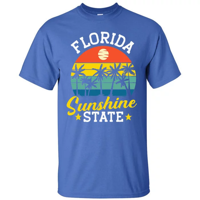 Summer Beach Lover Florida Sunshine State Tall T-Shirt