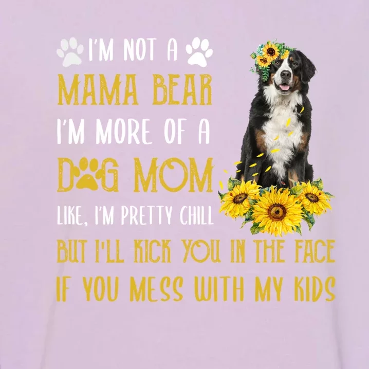 Sunflower Bernese Mountain Mom Mothers Day Dog Mom Cool Gift Garment-Dyed Sweatshirt