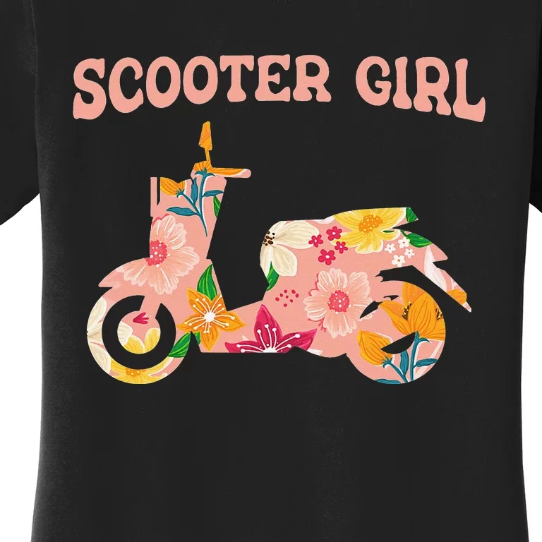 Scooter Bike Motorbike Mobility Scoot Moped Scooter Women's T-Shirt