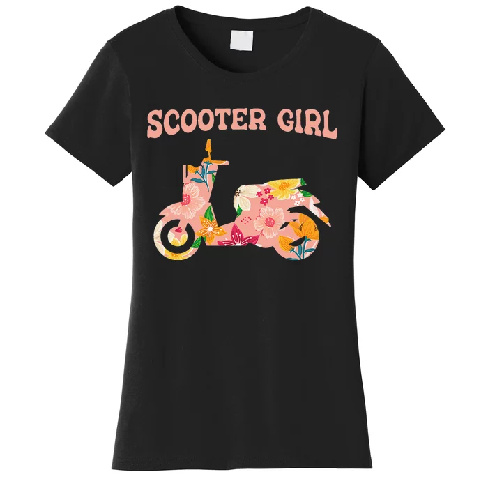 Scooter Bike Motorbike Mobility Scoot Moped Scooter Women's T-Shirt