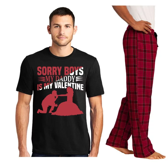 Sorry Boys My Daddy Is My Valentine Pajama Set